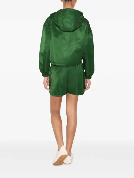 Decupat reversibil geacă Tory Burch verde