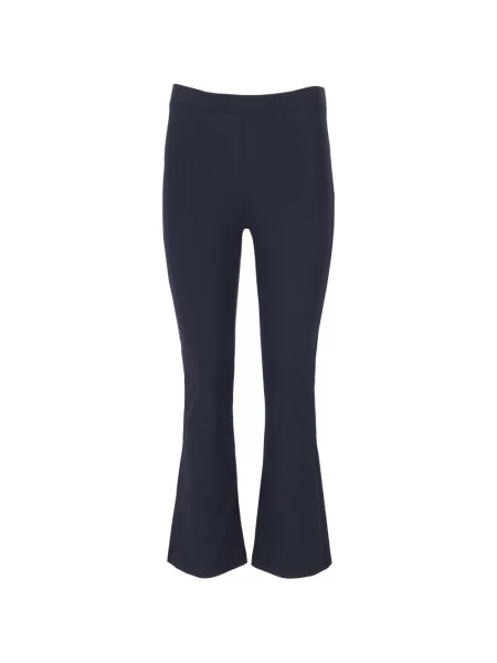 Pantaloni La Rose evazate albastru