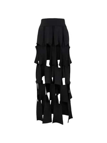 Fusta maxi A.w.a.k.e. Mode tricotate negru