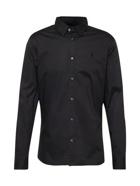 AllSaints Cămașă HAWTHORNE' negru