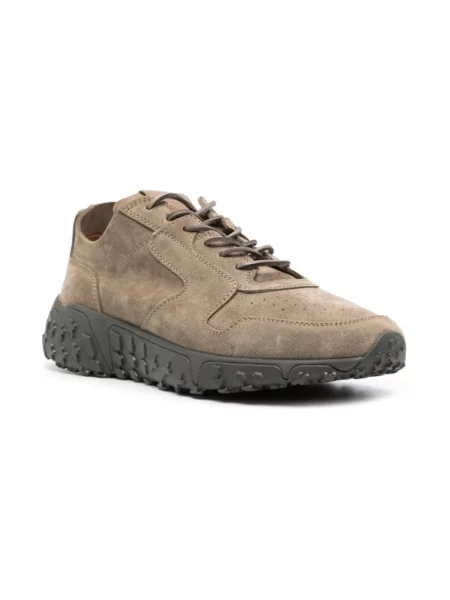 Sneakersy Buttero skórzane brązowe