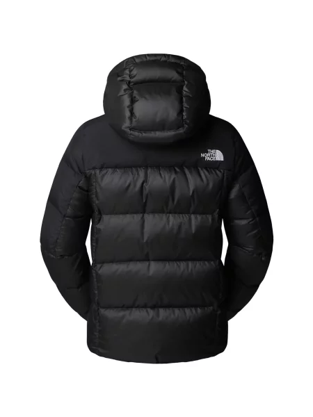 Péřová bunda The North Face s kapucí černá
