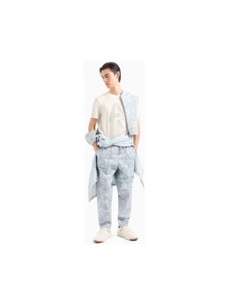 Tricou Eax alb