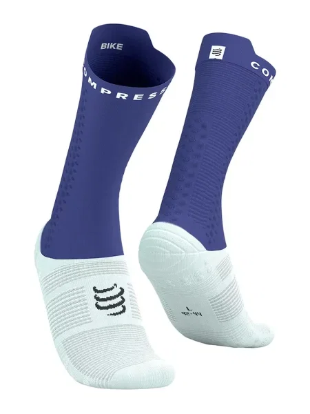Compressport Čarape Pro Racing Socks Bike ljubičasta