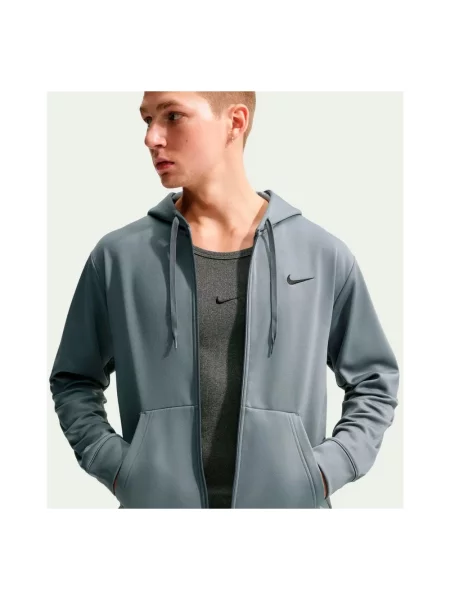 Bluza polarowa Nike polarowa szara