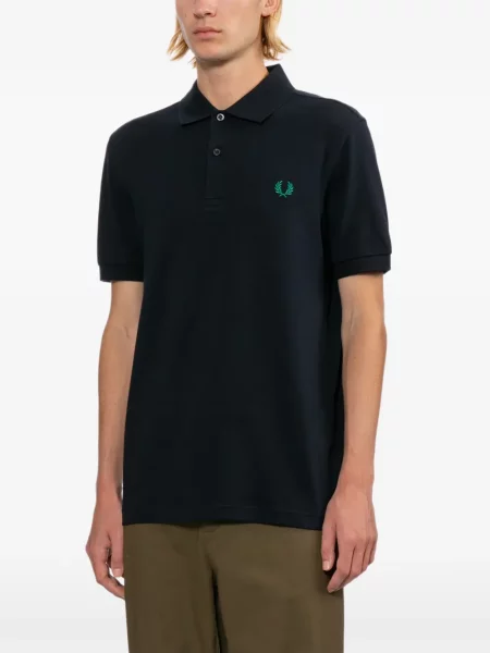 Polo Fred Perry με κέντημα μπλε