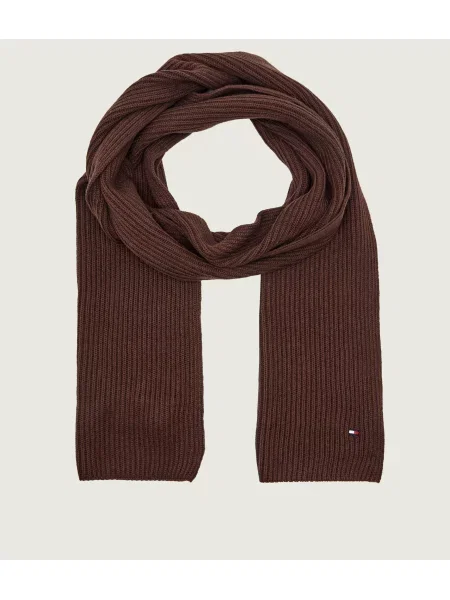TOMMY HILFIGER Sál sötét barna