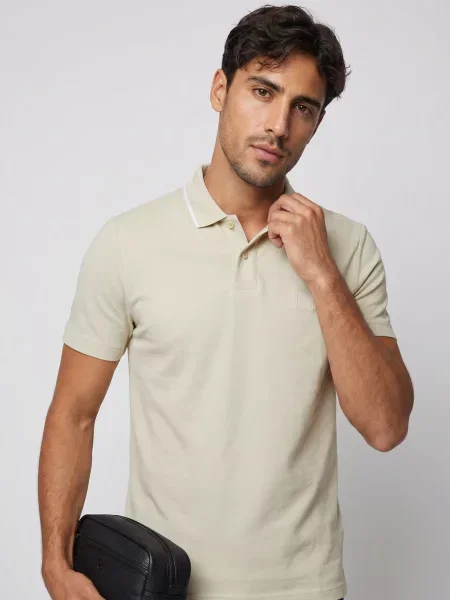 Tricou Boss bej