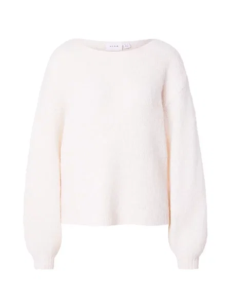 VILA Pulover VIMarley șampanie
