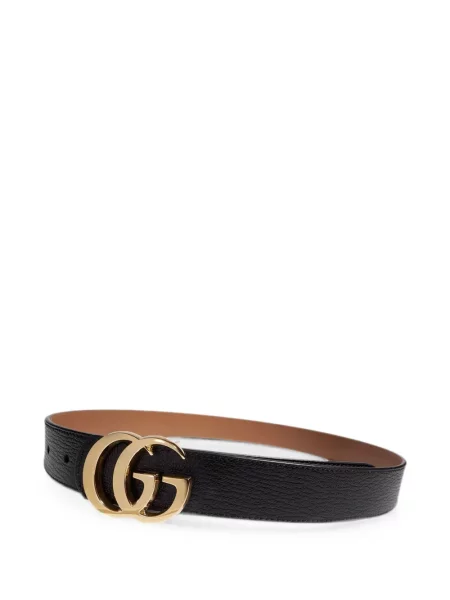 Cu centură reversibil curea Gucci negru