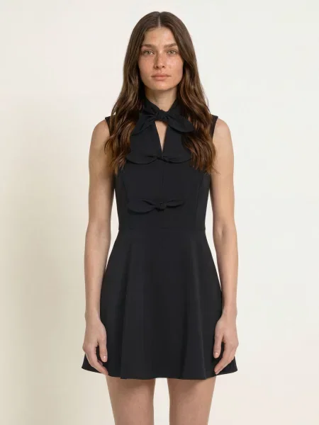Claudie Pierlot Sukienka schwarz czarna