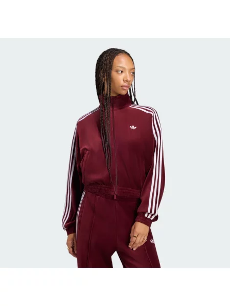 BLUZA DRESOWA PLEATED VELOUR czerwona