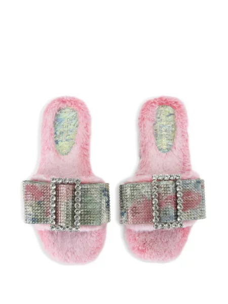 Papuci Kurt Geiger London cu funde roz