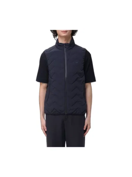Kamizelka Emporio Armani niebieska