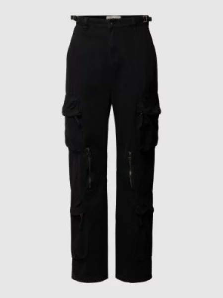 Spodnie cargo z dużymi o jednolitym kolorze Low Lights Studios