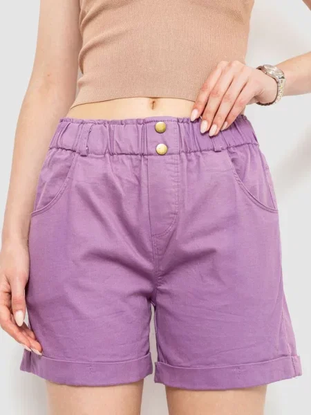 Шорти Ager бавовна/еластан фіолетовий