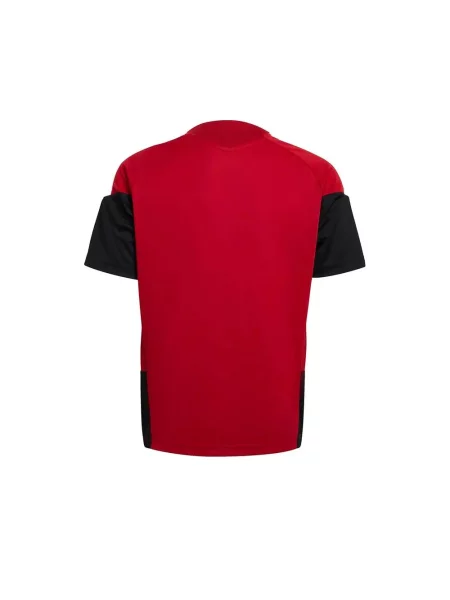 Koszulka treningowa adidas Niemcy Tiro Junior czerwona