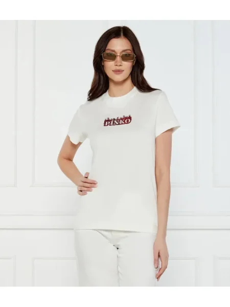 Pinko Tricou TRAPANI | alb