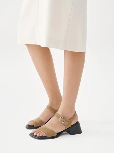Замшевые босоножки Vagabond Shoemakers