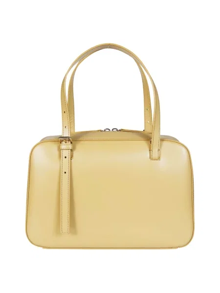 Torebka skórzana A.p.c. skórzana beżowa