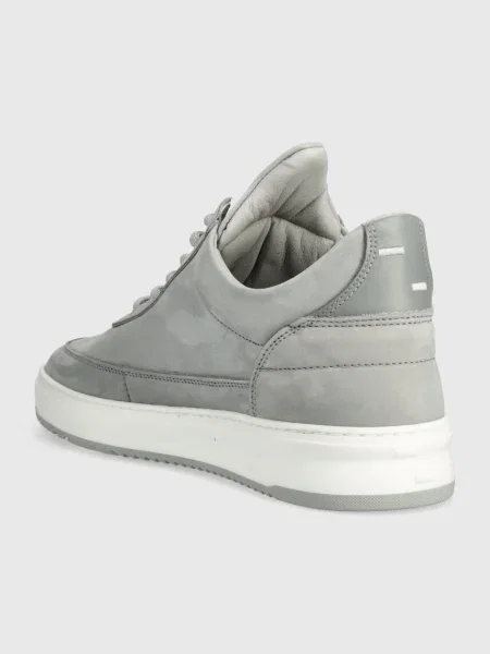 Nubukové tenisky Filling Pieces Low Top Base šedé