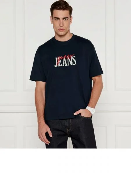 Guess Jeans Póló | Oversize fit kék