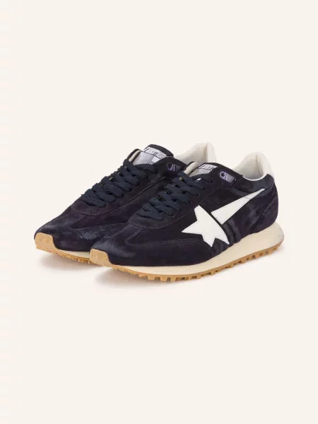 Golden Goose Sneakersy Running Marathon tmavě / režná modrá