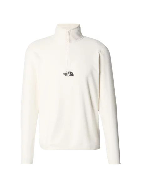 THE NORTH FACE Pulovere sport GLACIER negru / murdar alb