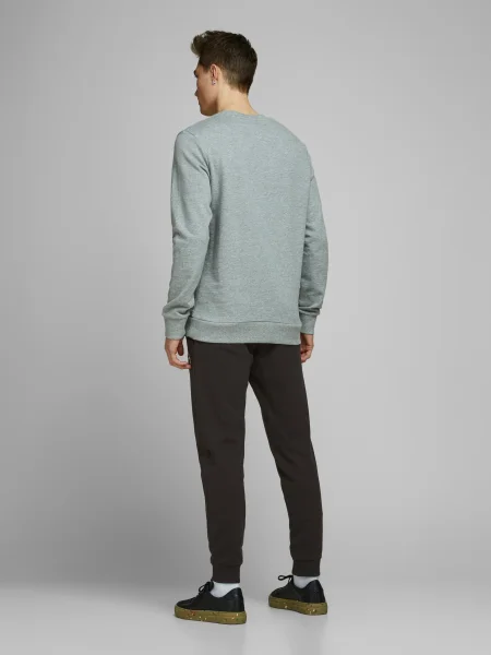 JACK & JONES Nohavice Gordon čierna biela