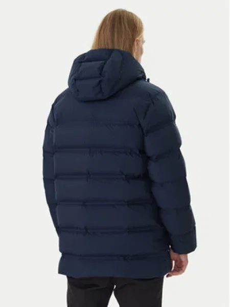 Vatovaná bunda Calvin Klein modrá