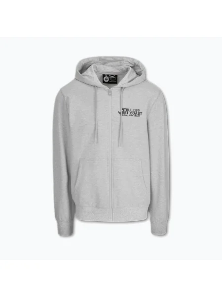 Hanorac cu glugă Pitbull West Coast cu glugă gri