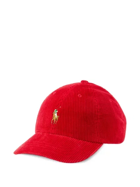 Pledas flanelinis kepurė su snapeliu Polo Ralph Lauren su petnešėlėmis aplink kaklą violetinė