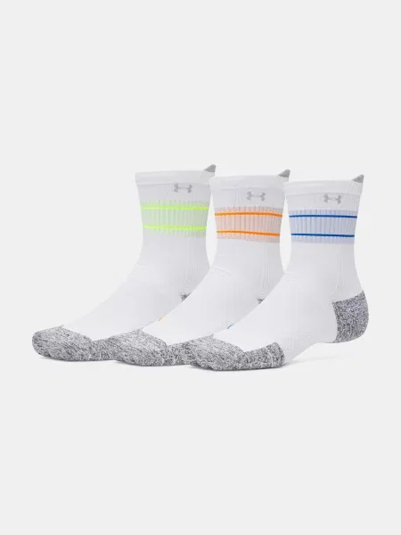 Șosete Under Armour alergare alb
