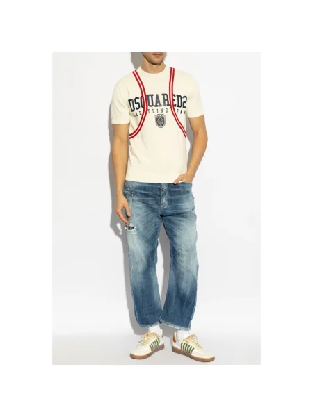 Jeansy Dsquared2 niebieskie