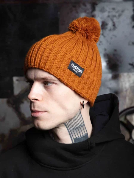 Шапка Custom Wear оранжевая