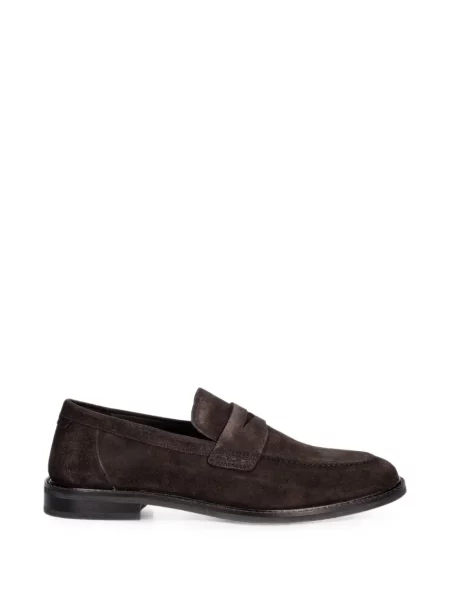 Pantofi loafer Gant din piele de căprioară maro