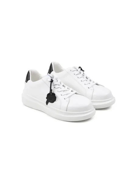 Sneakersy dziecięce Karl Lagerfeld białe
