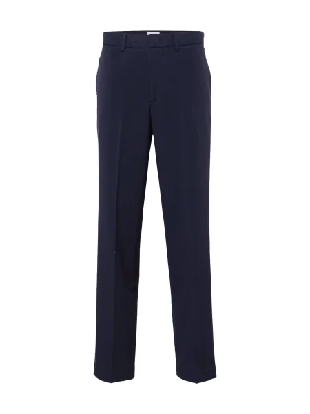 Lindbergh Pantaloni cu dungă bleumarin