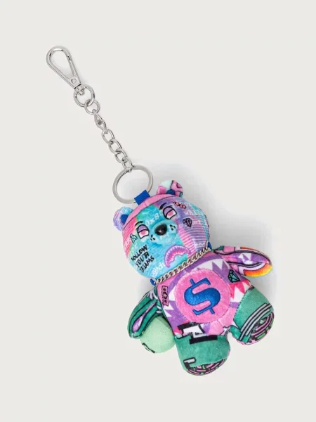 Sprayground obesek za ključe SHARK roza