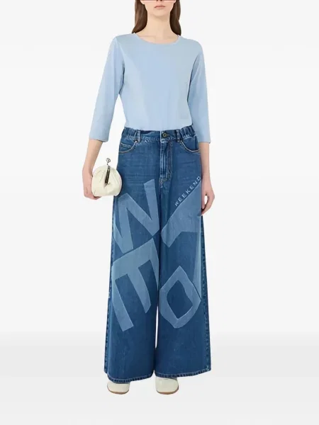 Тениска Weekend Max Mara синьо