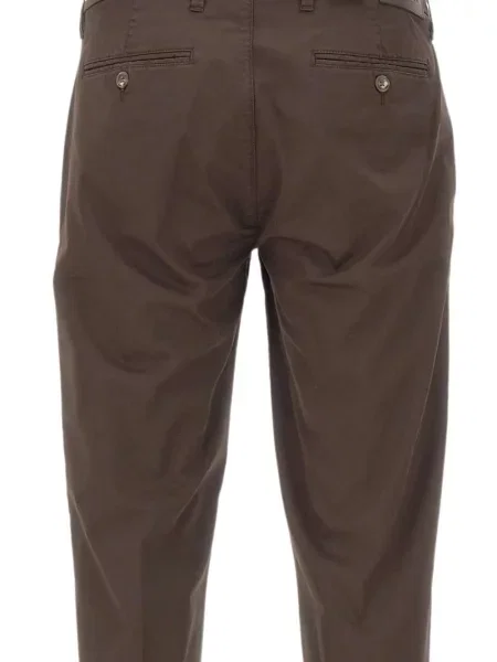Pantaloni chino Re-hash maro