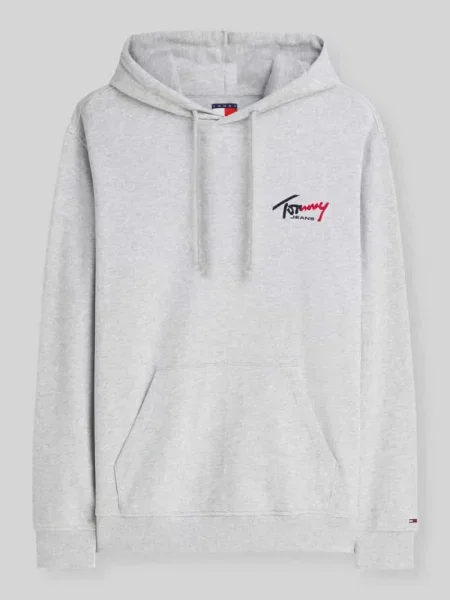 Bluza Tommy Jeans szara