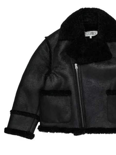 Kurtka dziecięca Mm6 Maison Margiela czarna
