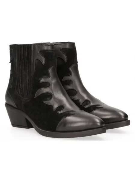 Buty do kostki Maruti zamszowe czarne