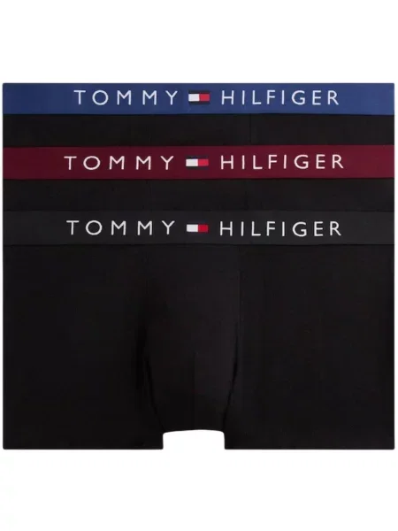 Tommy Hilfiger Boxerky / tmavě červená / tmavě modrá černá
