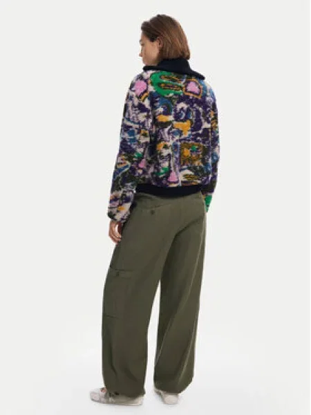 Desigual Bomber striukė Alfa Spalvota balta