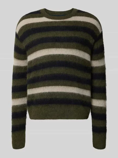 Sweter z dzianiny z okrągłym dekoltem model sammie' Allsaints