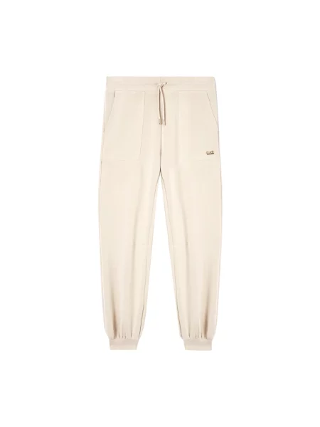 Spodnie dresowe Emporio Armani Ea7 beżowe