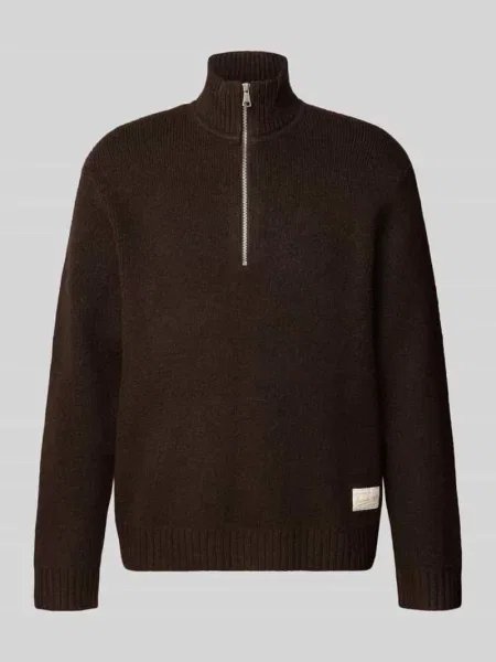 Sweter z dzianiny z elastycznej mieszanki wełny o kroju relaxed fit Jack & Jones
