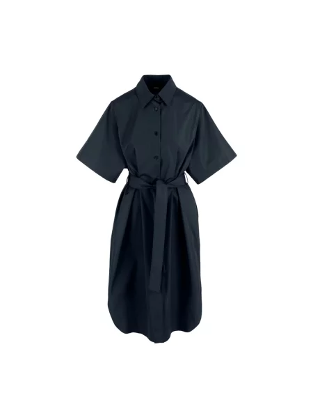 Sukienka koszulowa Aspesi niebieska